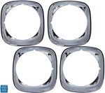 1970 Pontiac Gto Headlight Lamp Trim Bezel Lh & Rh - 4 Pc Set. Fixed Price $249.99.