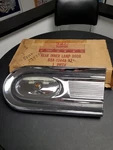 1958 Ford Fairlane Tail Light Rear Inner Lamp Door, Nos! Pass Side B8A-13448-C. Fixed Price $199.00.