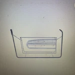 1967 1968 Ford Mustang Door Seals Pair Scott Drake C7ZZ-6520530-1A. Fixed Price $47.00.