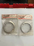 1933-36 Ford Car 1946-47 Pu Tail Light Stainless Rings Pr P/n 40-13448. Fixed Price $25.00.