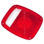 Omix 12404.01 Tail Lamp Lens; For 76-06 Jeep Cj/wrangler Yj/tj. Fixed Price $10.99.