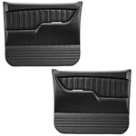 Tmi Door Panel Sport Black With Gray Stitching Pair Chevrolet C10 1973-1980. Fixed Price $995.94.