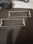 Nos 1973 Oldsmobile 98 Pair Pieces Back Up Light Bezels 5965022. Fixed Price $37.00.