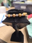 American West Coiled Bracelet Jasper & Silver. Fixed Price $44.95.