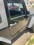 Oem Front Doors From 2013 Jeep Wrangler Sport Black Good Condition. Fixed Price $1400.00.