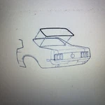1969 1970 Mustang Coupe Rear Window Seal Hardtop DOZZ-6542084. Fixed Price $55.00.