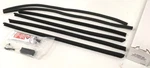 Model Fordor Sedan Frt Door Glass Window Channel Run Kit 1928-1931 Usa!. Fixed Price $140.00.
