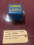 1965-67 Original Ford Autolite Voltage Regulator. Fixed Price $85.00.