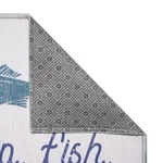 Crystal Art 455838 Eat Sleep Fish 27X18 Doormat. Fixed Price $20.63.