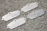 Titanium Brake Pad Shim Heat Shield Set For Fiat 124 Spider & Abarth, 2017-; Rr. Fixed Price $139.99.