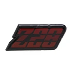 For 1980-1981 Camaro Fuel Door Emblem, Z-28 Red, Sold As Each Trim Parts. Fixed Price $88.15.