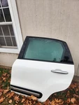 2014 Fiat 500L Driver Side Rear Door White. Fixed Price $124.99.