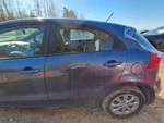 2016 Kia Rio Driver Rear Door Shell Blue Used 4DR Htbk Local Pickup Only. Fixed Price $284.95.