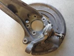 00 01 02 03 Jaguar Type Bare, Left Front Spindle Knuckle, 87K! Thru Vin M45254. Fixed Price $163.21.