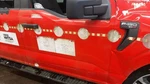 Front Door Ford F150 Pickup Assy Red Pwr Less Mirror 6L2 Right. Fixed Price $1449.99.