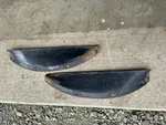 1939 Ford Deluxe 1940 And 1941 Pickup Outer Grille Plates. Fixed Price $75.00.