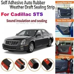 Door Rubber Seal Strips Weather Draft Noise Reduction Trim Kit For Cadillac Sts. Fixed Price $59.98.