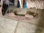 1951 Passenger Ford Nos Car Front Bumper Stone Deflector 1BA 17744. Fixed Price $150.00.
