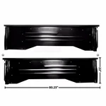 1967 68 69 71 72 Chevy Pickup Truck Bedside Stepside Panel Shortbed Pair Pcs. Fixed Price $1699.00.