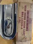 Nos 1958 Ford Fairlane Tail Light Housings, Inner, Pair, Both Sides. Fixed Price $480.00.