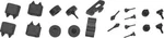 67 68 58 Chevy Camaro Body Panel Alignment Rubber Stopper Bumper Set Kit. Fixed Price $26.99.
