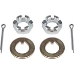 Speedway Motors 1937-1948 Ford Spindle Replacement Castle Nuts W/ Pins & Washers. Fixed Price $14.99.