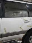 Driver Rear Side Door Cylinder With Moulding Fits 98-02 Land Cruiser 640099. Fixed Price $444.00.