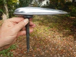 1938 Ford Deluxe Hood Ornament Handle Latch 81A-8215-B. Fixed Price $128.99.