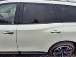 16-20 Nissan Pathfinder Oem Rear Door White Driver Left. Fixed Price $400.00.