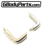 1978-87 El Camino Caballero Rear Bed Corner Trim Molding New Reproduction Lr Set. Fixed Price $68.95.