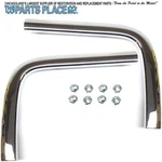 1968 Cutlass Fender Eyebrow Chrome Trim Moldings Replaces Gm 308329 308328 Pair. Fixed Price $86.99.