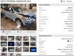 (local Pickup Only) Driver Left Rear Side Door Electric Fits 10-12 Santa Fe 4533. Fixed Price $174.90.