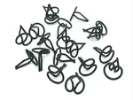 20 Pcs Chevy Gm Fender Body Side Pushin Wire Trim Moulding Clips 3/4" Round. Fixed Price $24.00.