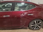 2021 Nissan Maxima Driver Left Rear Door 5S1 Red Paint Code Used Oem. Fixed Price $995.00.