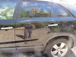 2011-2013 Kia Sorento Left Driver Rear Door Ebony Black W/ Lower Cladding. Fixed Price $449.96.