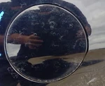 Fuel Filler Door Round Gas Cap In Ua Black 2015 Ford Mustang. Fixed Price $57.75.