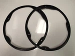 1941-56 Ford Headlight Bucket To Fender Gaskets Black Foam #11A-13044. Fixed Price $6.00.