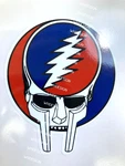 Vintage Style Deadhead Sticker (on Cadillac) Classic Car, Tool Box.. Fixed Price $12.07.