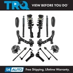 Trq Control Arm Ball Joint Tie Rod Sway Link Shock Strut Hub Suspension Kit 16PC. Fixed Price $639.95.