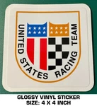 United States Racing Team - Glossy Vinyl Decal Sticker Vintage Drag. Fixed Price $9.54.