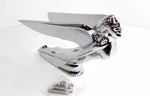 Chrome Flying Goddess Hood Ornament W/ Horizontal Wings. Fixed Price $111.99.