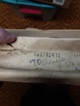 1970-72 Chevelle Concours Wagon Rh Rear Wheel Opening Molding 8702472 *nos*. Fixed Price $115.00.