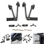 Rear Passenger Foot Peg Bracket Fit Kawasaki Vulcan VN650 2015+ Black #8. Fixed Price $101.73.