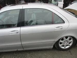 2000-2006 Mercedes S-class Left Driver Side Rear Door Gray. Fixed Price $180.00.