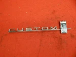Nos 65 Ford Custom 500 Rh Quarter Panel Script Name Plate #C5AZ-6225622-A. Fixed Price $69.99.