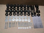 56 Chevy Hardtop Body Frame Mount Bushing Kit & Bolt 1955 1957 Sport Coupe. Fixed Price $142.99.