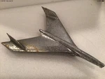 1955 1956 O.e.m. Chevy Hood Jet Bird Ornament Belair 150 210 Part 3720959. Fixed Price $70.00.