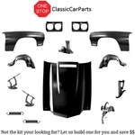 1970 Chevrolet Chevelle Cowl Hood & Hinges Inner Fenders Front Kit. Fixed Price $2849.99.