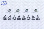 Vinyl Top Sail Panel Trim Fastener Mounting Kit Fit 68 69 70 Dodge Charger Mopar. Fixed Price $17.95.