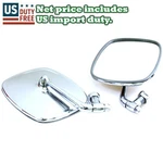 Volkswagen Vw Bus Van Style New Pair Chrome Door Mirrors Set Lh&rh. Fixed Price $96.41.